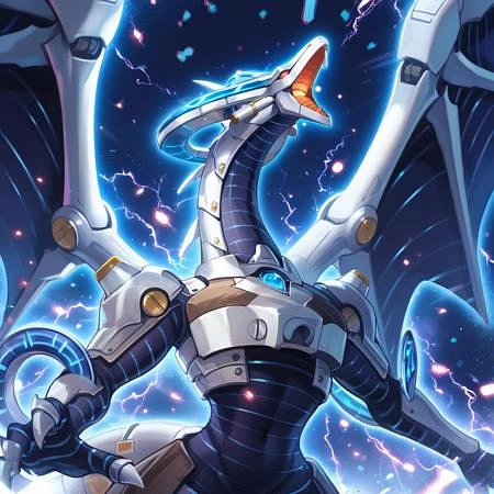 Featured image #2 for Yu-Gi-Oh! - Firewall Dragon (ファイアウォール・ドラゴン) PonyXL