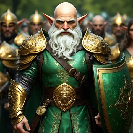 Featured image #3 for DnD Emerald and Gold Fantasy