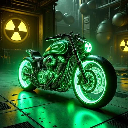 Featured image #2 for ☢️☣️Nuclear Hazard Style LoRA [FLUX+SD+XL+Pony]☣️☢️