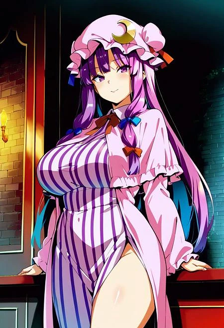 Featured image #1 for Patchouli Knowledge パチュリー・ノーレッジ (Touhou) Pony Illustrious