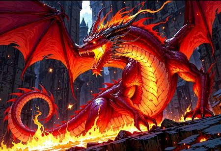 Featured image #2 for Velvet's Epic Dragons | Flux