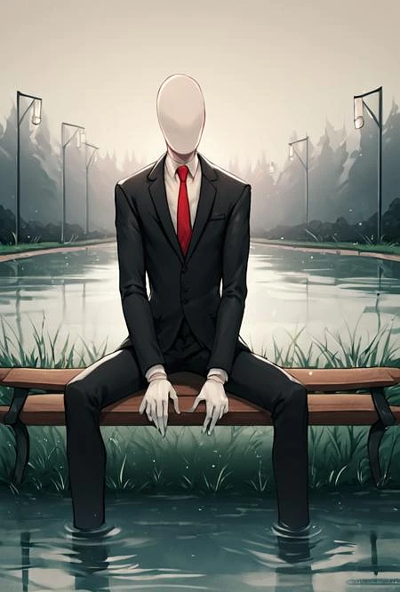 Featured image #6 for Slenderman creepypasta Pony + 1.5 + illustrious