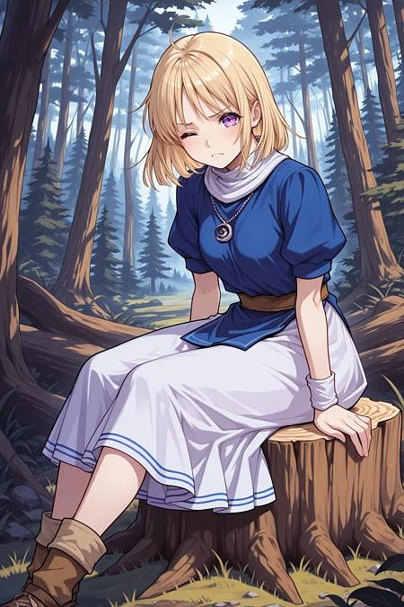 Featured image #2 for Elena Stoddart/エレナ・ストダート (Ys: The Oath in Felghana) SDXL LoRA [Illustrious]