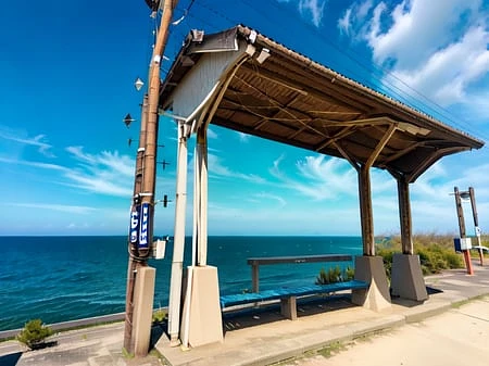 Featured image #4 for 下灘駅 shimonada station (JR SHIKOKU, JAPAN)