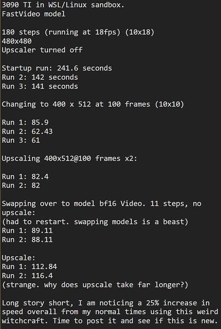 Featured image #2 for V2.01 - Janky Lightning TURBO Text 2.01 Video Hunyuan - cuts rendering time significantly (redownload. 2 had default broken issues)