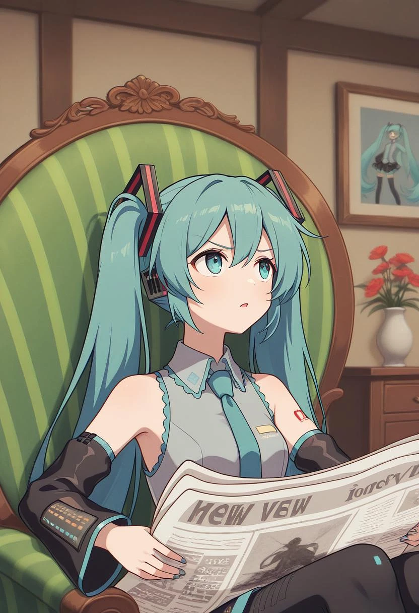 Featured image #2 for Tom Reading The Newspaper (Meme) (Concept) for Illustrious