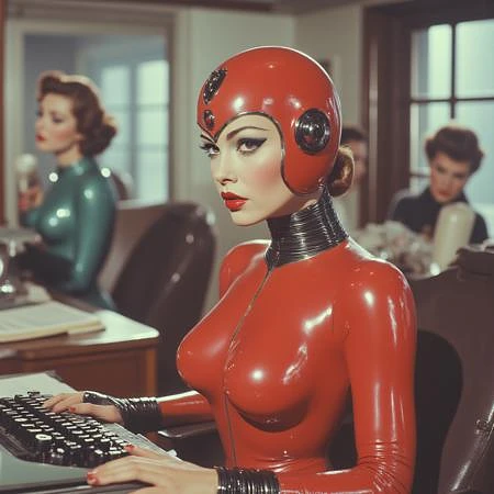 Featured image #5 for 40s Technicolor Cyberpunk (SD1, SDXL, Pony, Flux)