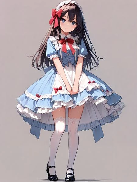 Featured image #3 for ゴスロリ/gothic dress(XL,Pony)