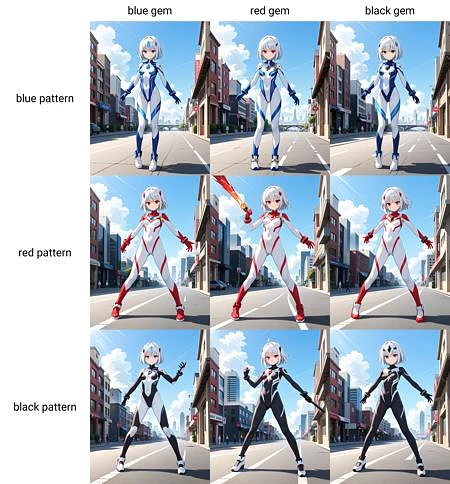 Featured image #5 for Ultragirl XL / Ultraman girl for SDXL/PDXL