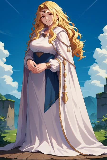 Featured image #2 for Edain/エーディン (Fire Emblem: Genealogy of the Holy War) SDXL LoRA [Pony Diffusion]