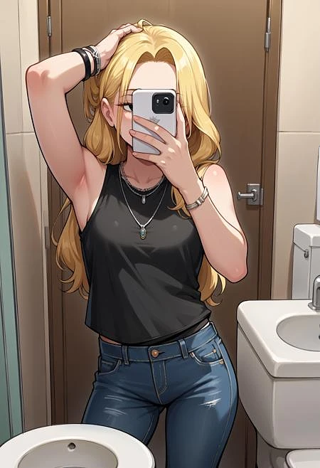 Featured image #1 for Sumaho Kao Kakushi スマホ顔隠し Selfie Concept - Lora Pony
