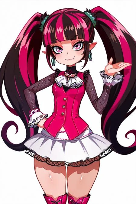 Featured image #2 for Draculaura v2: Fangtastic Fashion (Monster High) [Illustrious & Pony]