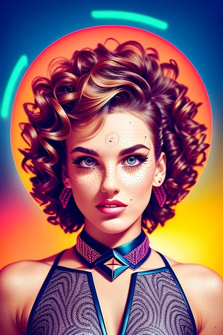 Featured image #1 for Memphis Style - 80's Graphic Design