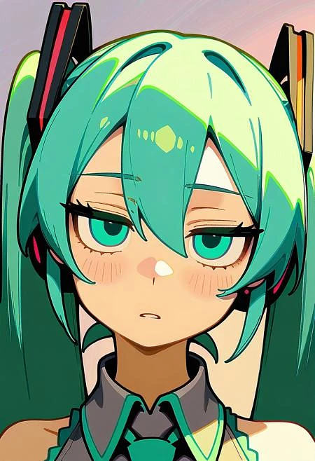 Featured image #2 for Little netizen | Tired (or disdainful) eyes for your Waifu.