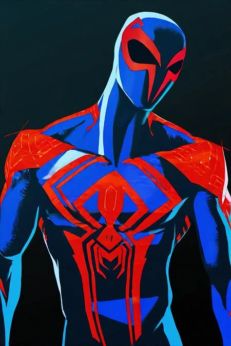 Featured image #4 for Spider-Man 2099 (Miguel O'Hara) from Across the Spider-Verse [LoRA]