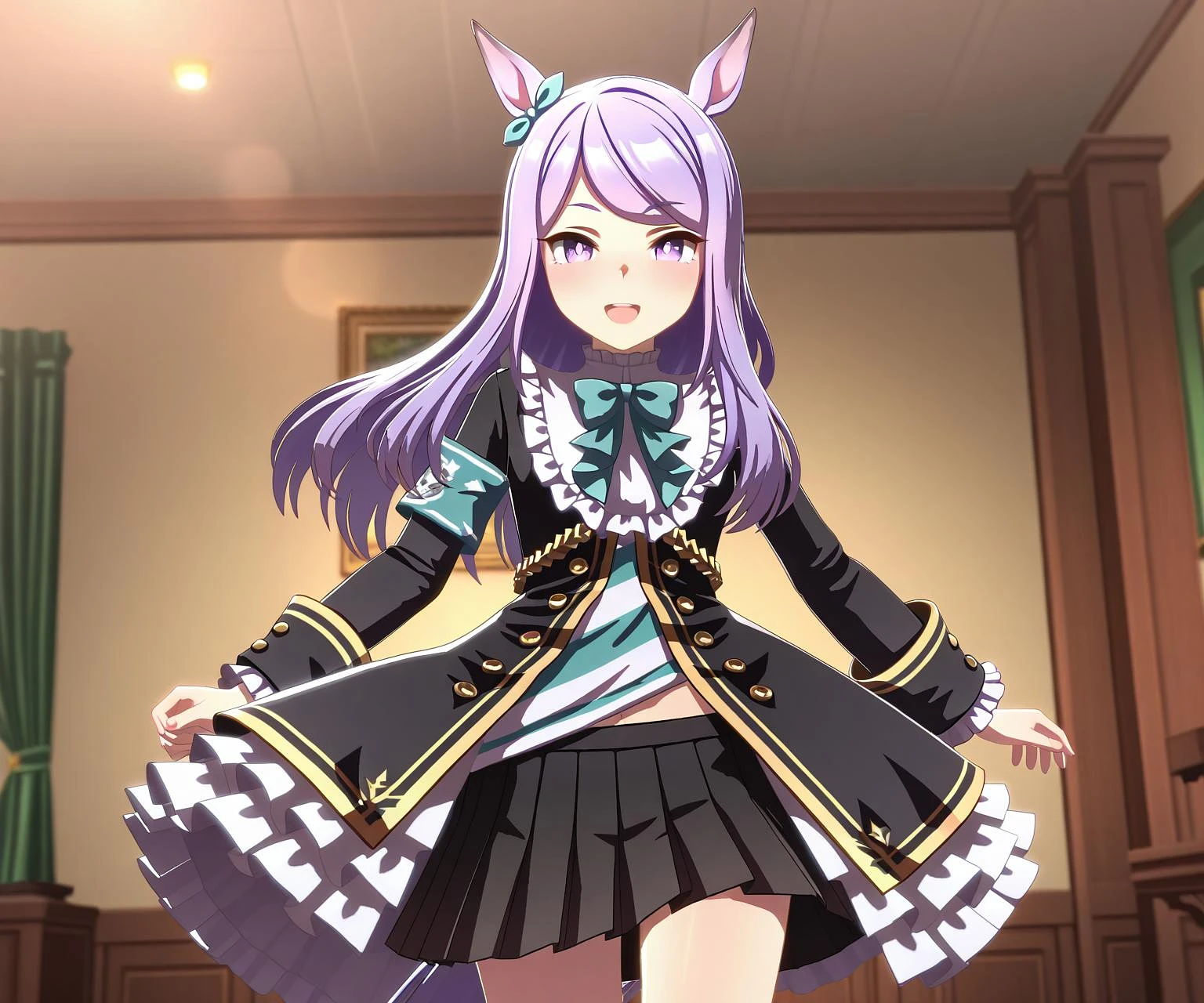Featured image #2 for Mejiro Mcqueen (Umamusume) in game style 3D ILL-v2