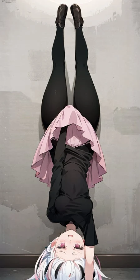 Featured image #5 for Chisato Handstand Pose - Lycoris Recoil (lycoris challenge) 