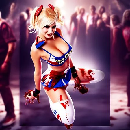 Featured image #4 for Juliet Starling - Lollipop Chainsaw - Realistic SDXL