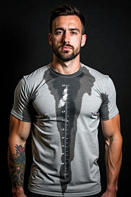 Featured image #1 for Sweaty Shirt / Armpit Sweat / Pit stains / Wet Spots – Flux Dev.1