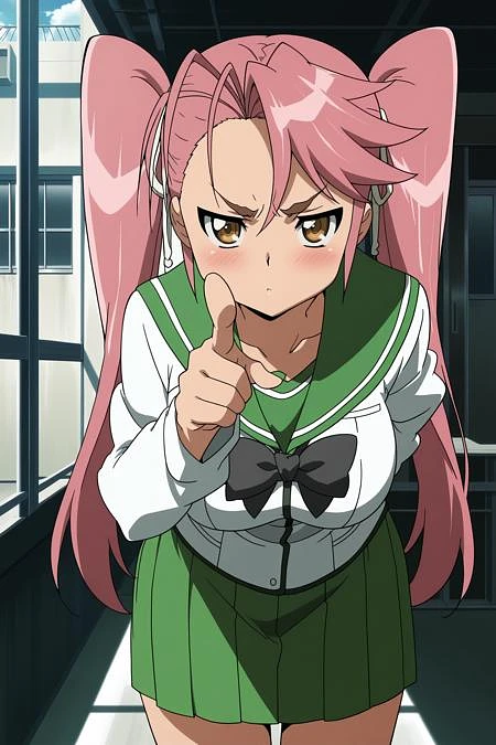 Featured image #5 for Highschool of the Dead: All 4 of the Heroines - Commission!