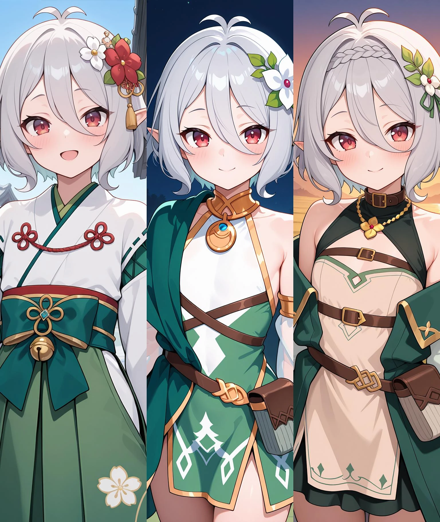 Featured image #1 for [NoobAI v1.1] Kokkoro - Princess Connect | コッコロ プリンセスコネクト!Re:Dive (7+2 customes)