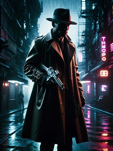 Featured image #6 for Neon Noir FLUX, SDXL & Pony