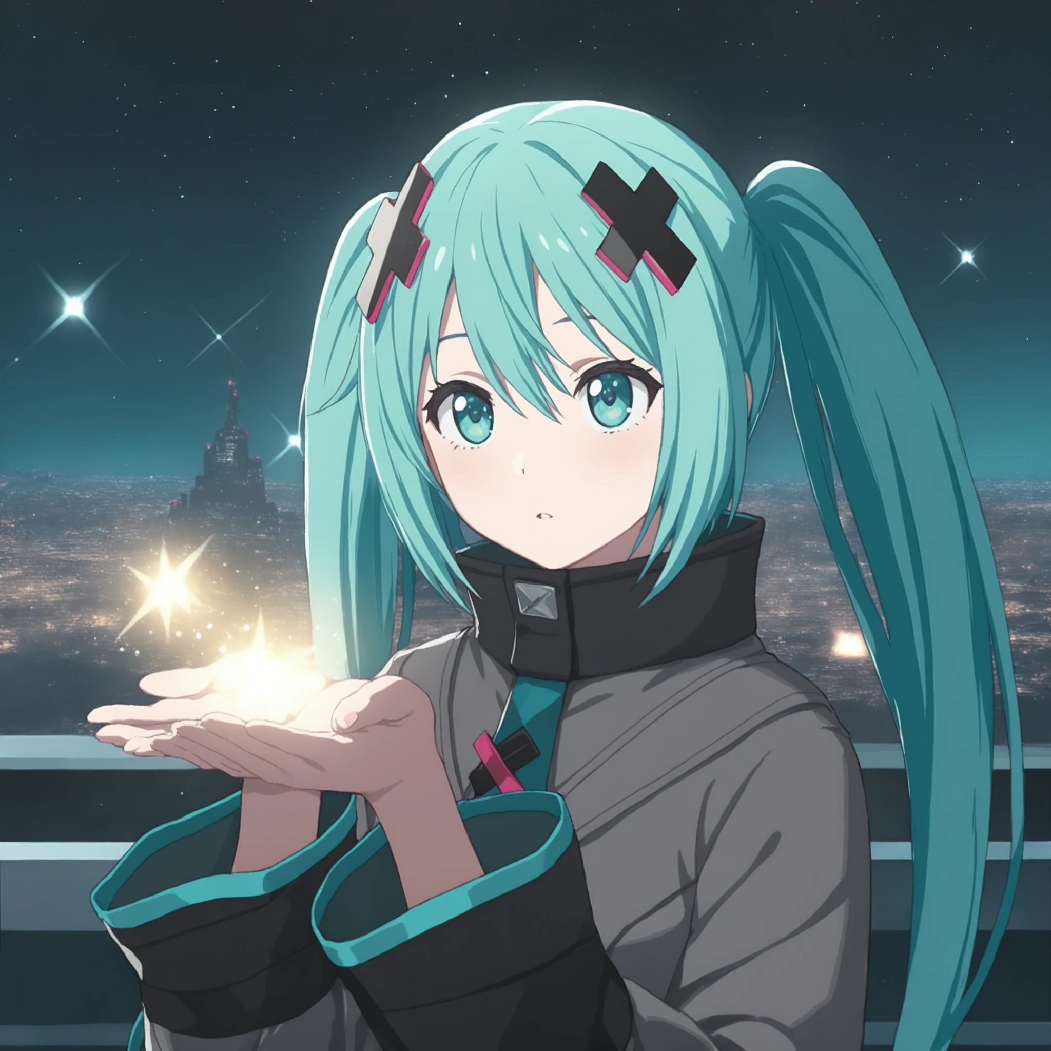 Featured image #1 for Crosed Cross Jacket (Hatsune Miku) / Project SEKAI