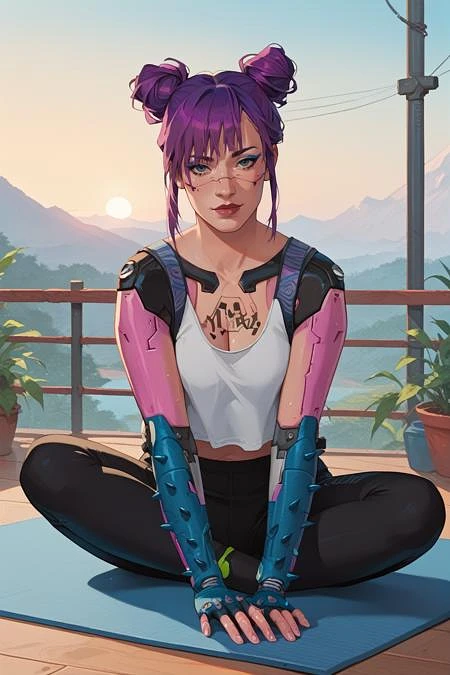 Featured image #3 for Rita from Cyberpunk 2077 [Pony]