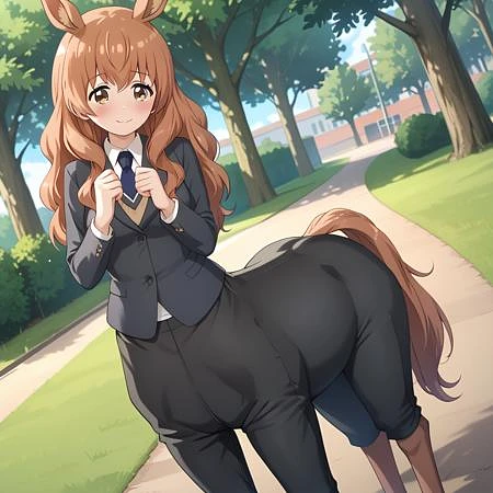 Featured image #2 for Himeno Kimihara 君原姫乃 // Pony Character LoRA // A Centaur's Life セントールの悩み