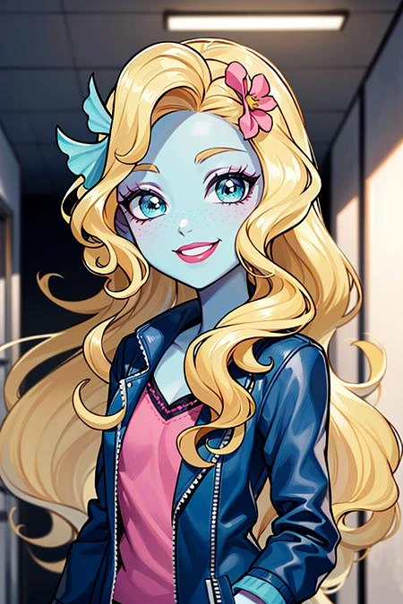 Featured image #5 for Lagoona Blue (Monster High) [Pony & SD1.5]