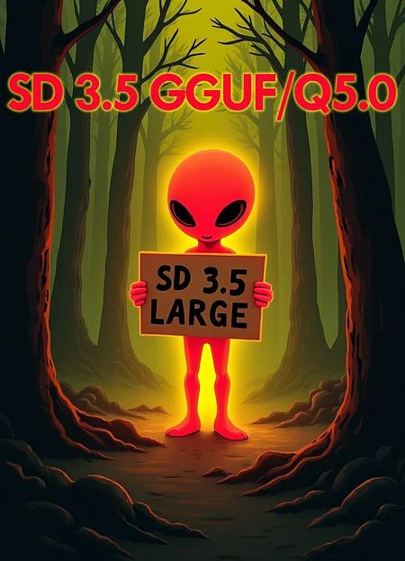 Featured image #3 for SD 3.5 Large GGUF Q4/Q4.1 Q5/Q5.1 Q8 F16