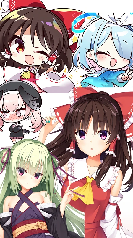 Featured image #1 for Style : YuzuSoft CG/chibi style 2 in 1 | 柚子社CG/表情包风格二合一  【Noob Eps 1.0/Vpred 0.6】