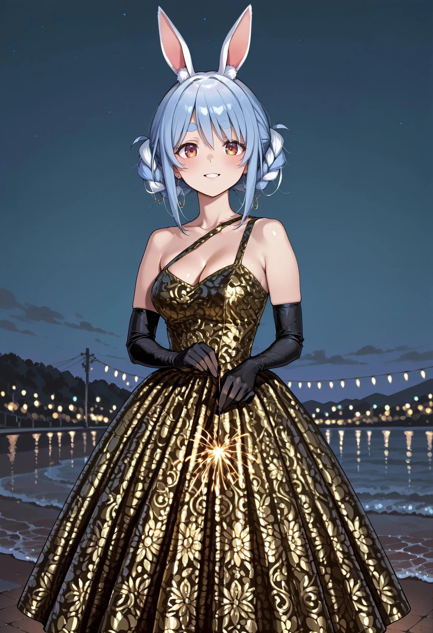 Featured image #2 for Gold Embroidered Dress