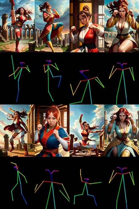 Featured image #2 for zPose Fighting Styles 1 (pose helper)