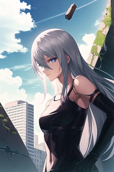 Featured image #5 for A2 (NieR:Automata) LoRA / YorHA edition