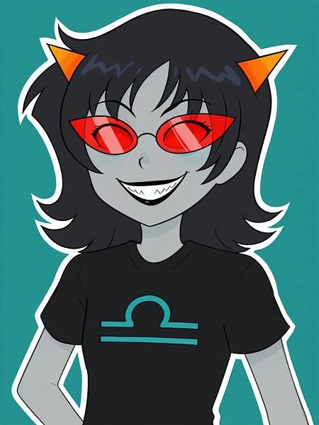 Featured image #5 for Terezi Pyrope - Homestuck - Updated to SDXL Illustrious
