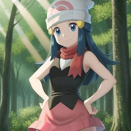 Featured image #4 for Pokemon - Dawn / Hikari [SD 1.5 Character LoRA]