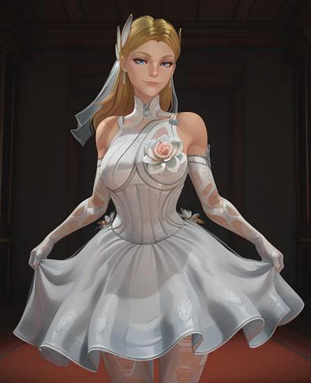 Featured image #3 for Bride/Wedding Dress Invisible Woman | Sue Storm | Marvel Rivals (Illustrious)