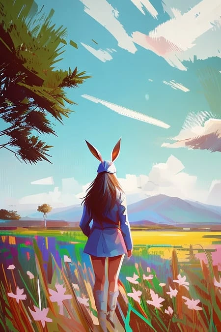 Featured image #4 for Donglu Bunny Girl Style