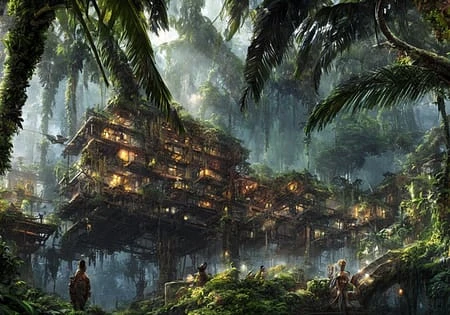 Featured image #5 for djz Junglepunk Village V8