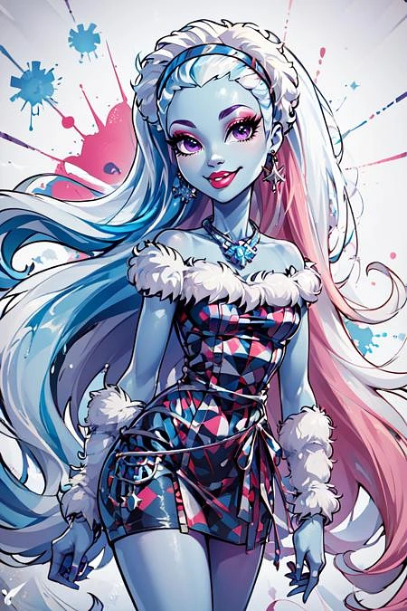 Featured image #1 for Abbey Bominable (Monster High) [Pony & SD1.5]