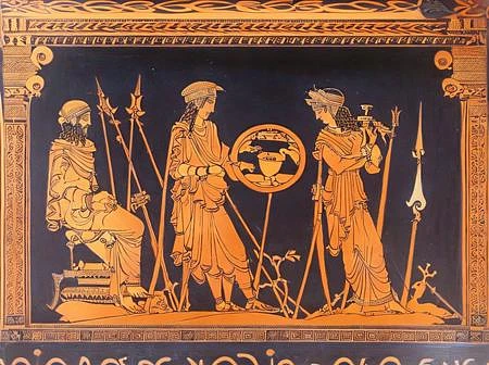 Featured image #1 for acient greek pottery illustration