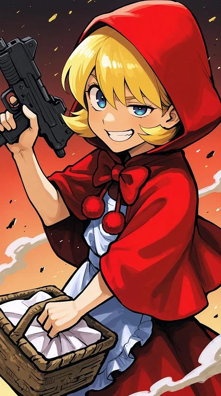 Featured image #3 for Baby Bonnie Hood [Darkstalkers][PONY/IL]
