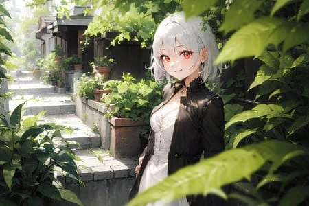 Featured image #2 for 前景龟背竹V11（foreground plant LORA）