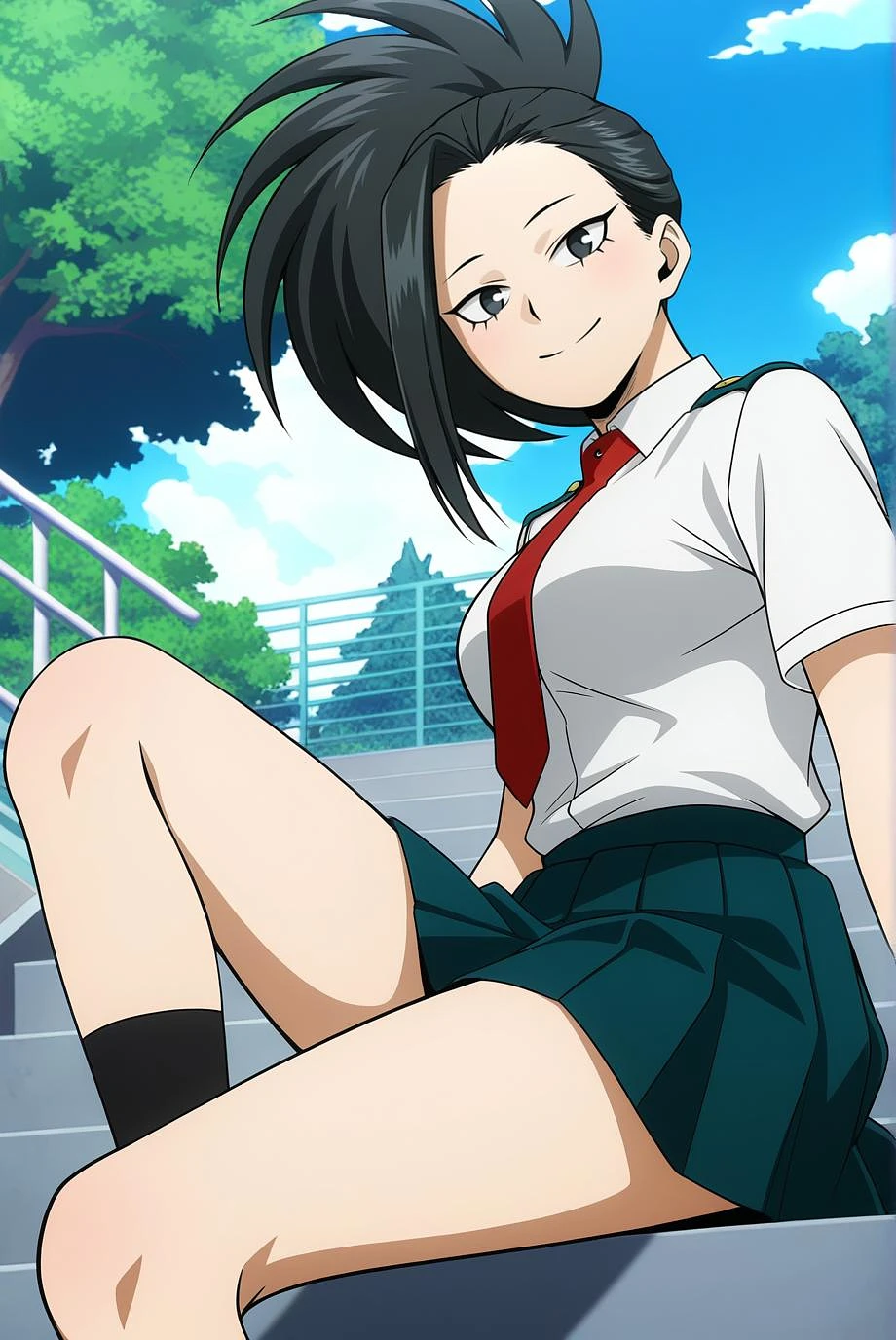 Featured image #3 for Boku no Hero Academia - Momo Yaoyorozu [Pony + Illustrious]
