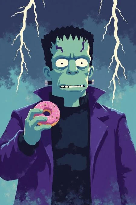 Featured image #4 for Minimalist Flat Color Illustration Style