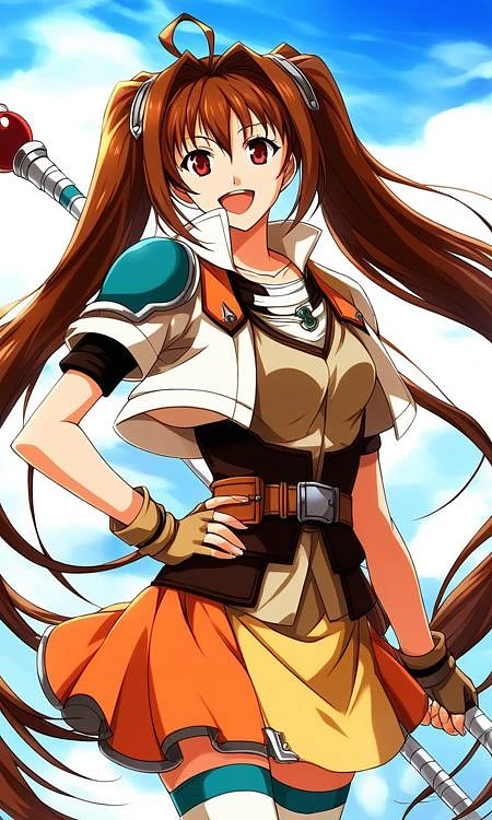 Featured image #1 for エステル・ブライト  Pony_XL Estelle Bright (Sora no Kiseki)
