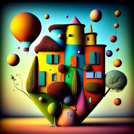 Featured image #3 for ColorfulSurrealismAI
