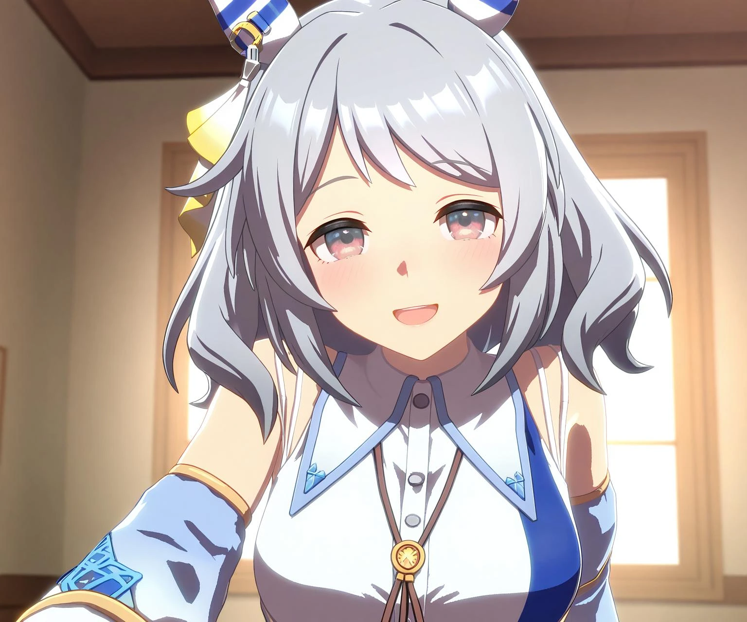 Featured image #3 for Hishi Miracle (Umamusume) in game style 3D ILL-v2