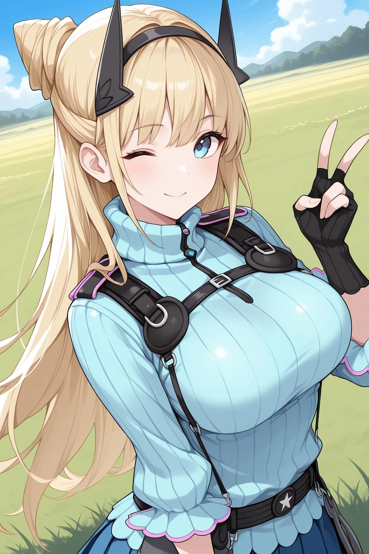 Featured image #1 for Riley Miller/レイリィ・ミラー (Valkyria Chronicles 4) SDXL LoRA [Illustrious]